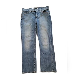 Vintage Gap Womens Size 10 Y2k Low Rise Stretch‎ Cropped Snap Button Jeans